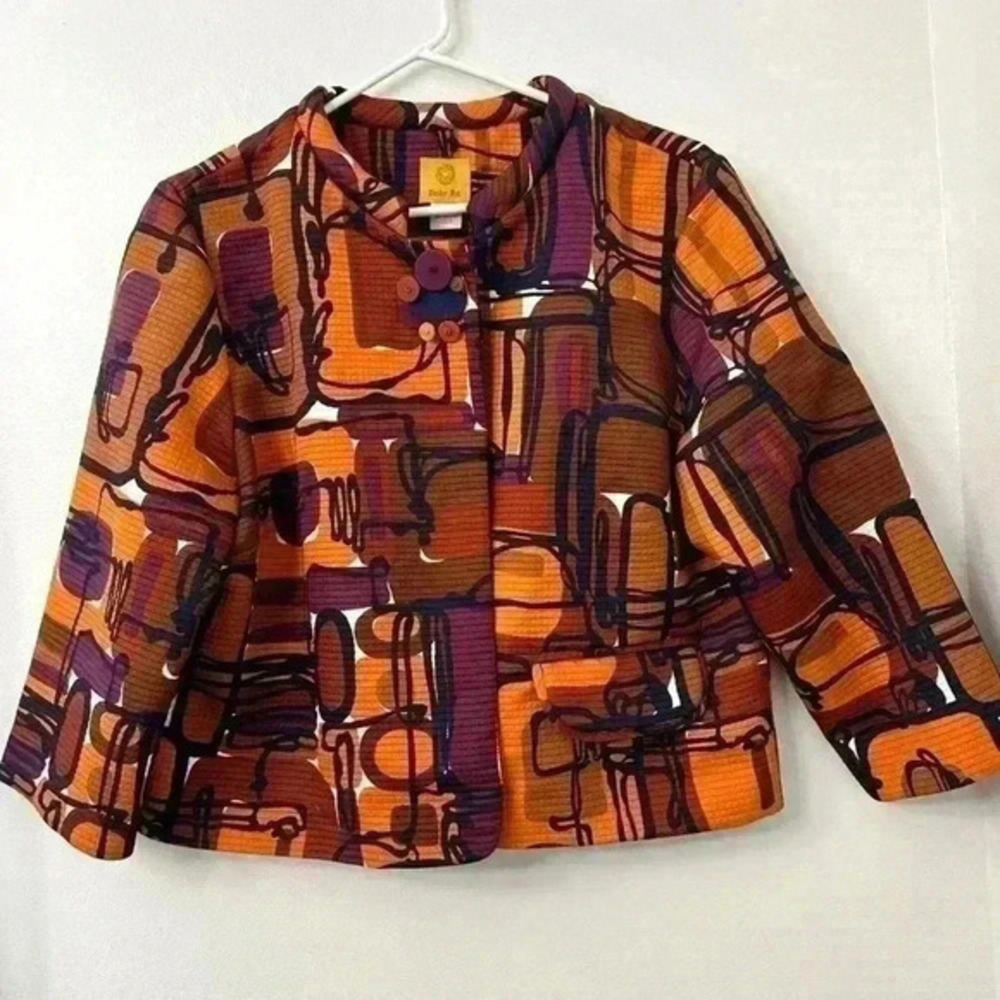 Ruby Rd. Womens Blazer Structured Statement Piece… - image 1